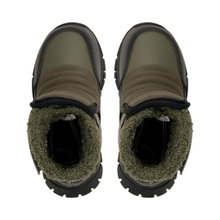 Puma Winterschuhe Nieve Stiefel wasserabweisend, gefüttert dunkelgrün Kleinkinder